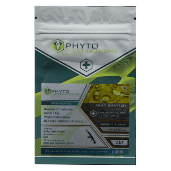 Phyto – AK47 Shatter | BC Weed Edible Canada